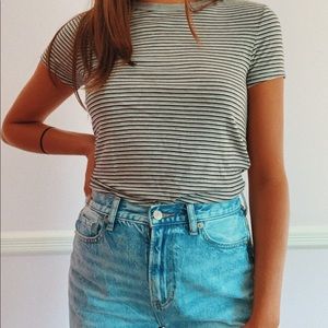 American Eagle Striped T shirt